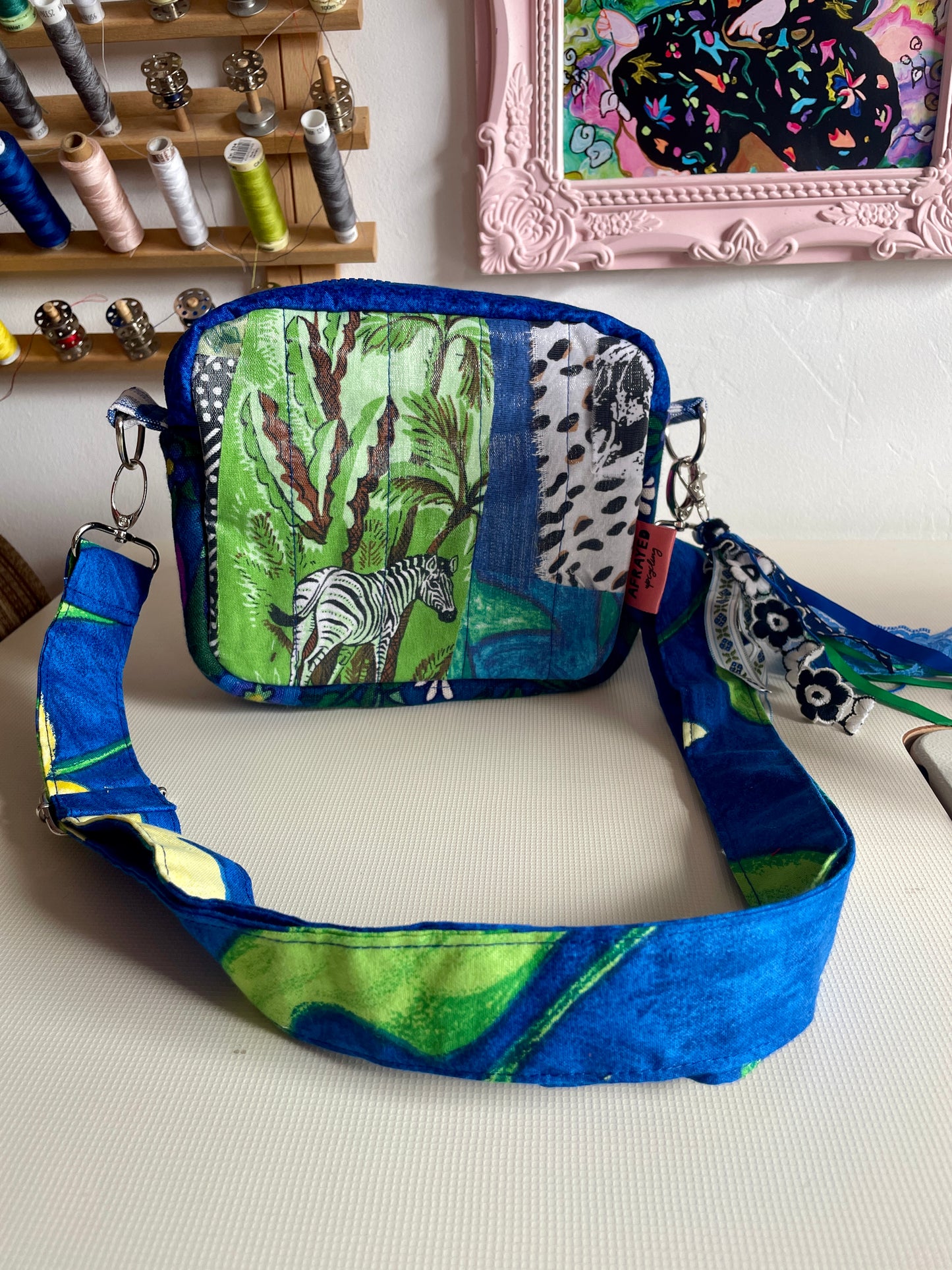 Collage Crossbody Bag