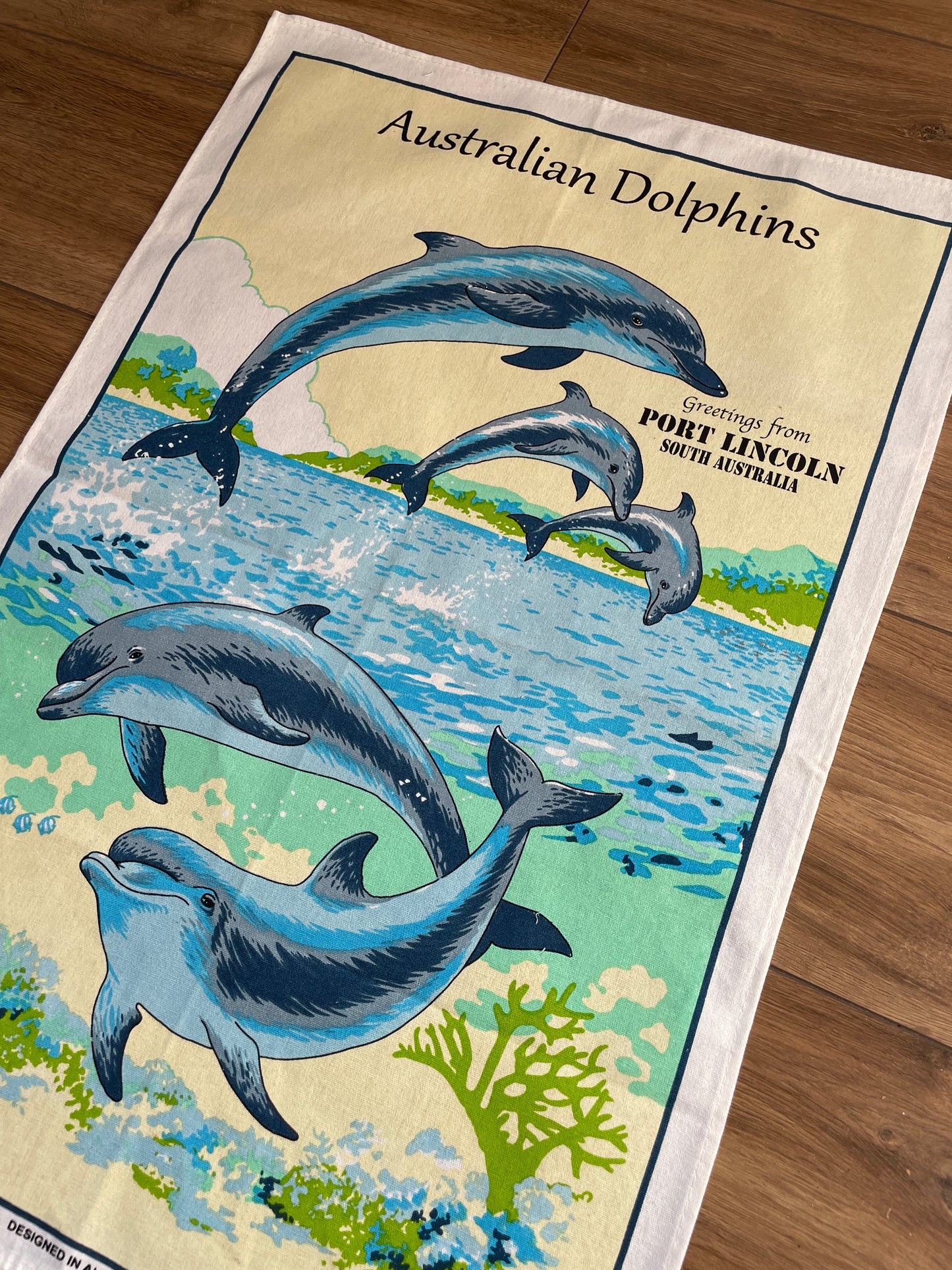 Tea Towel Kit - Jumping Dolphins