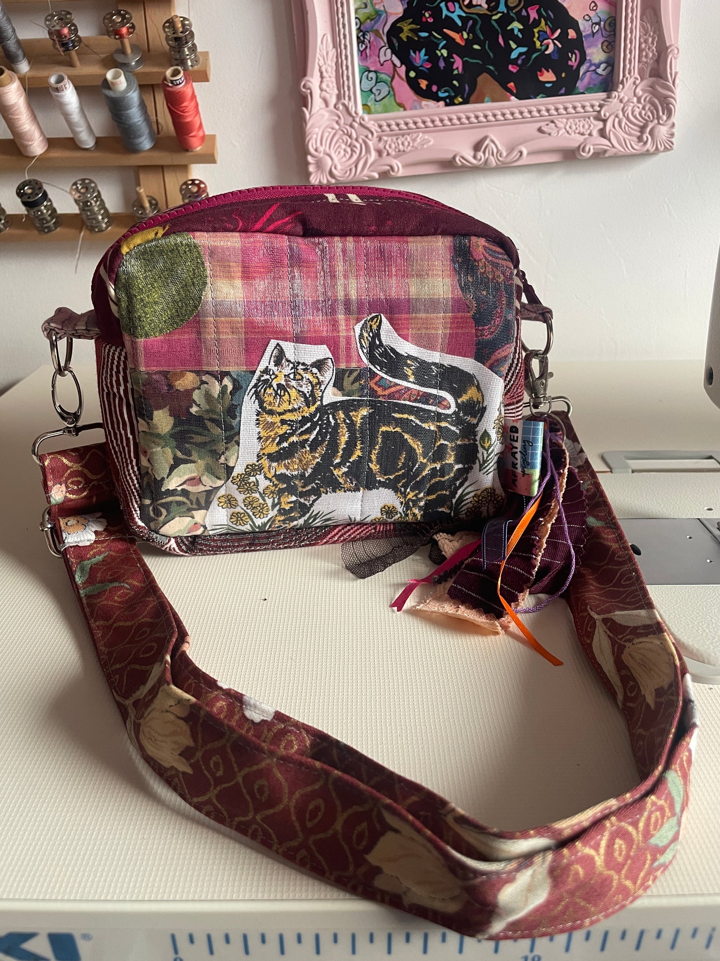 Collage Crossbody Bag