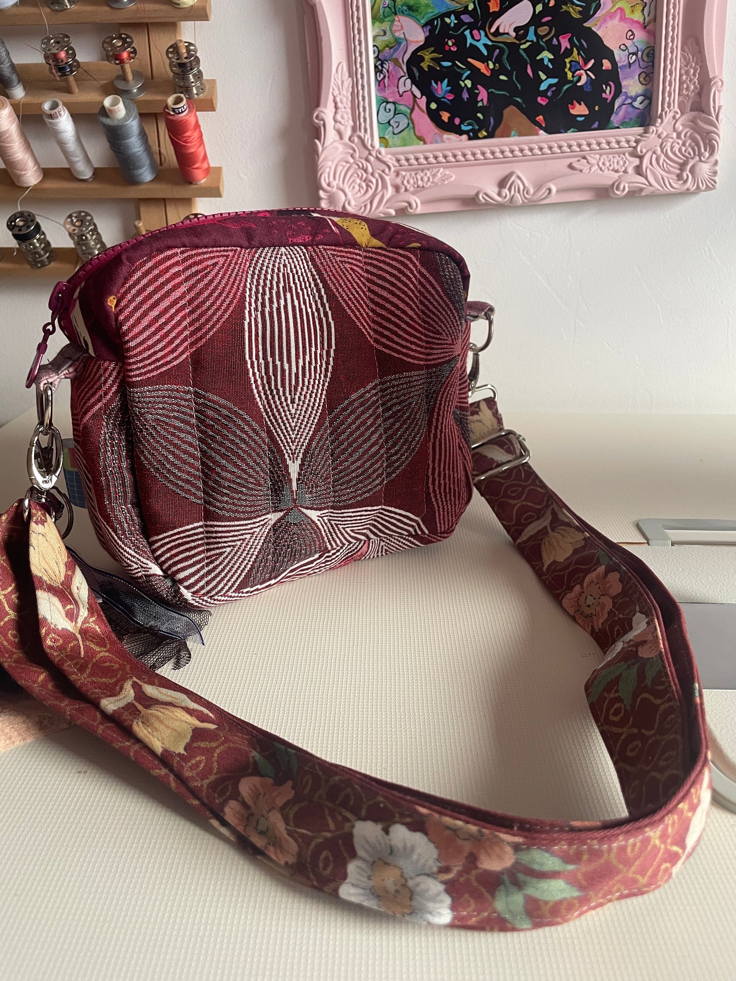 Collage Crossbody Bag