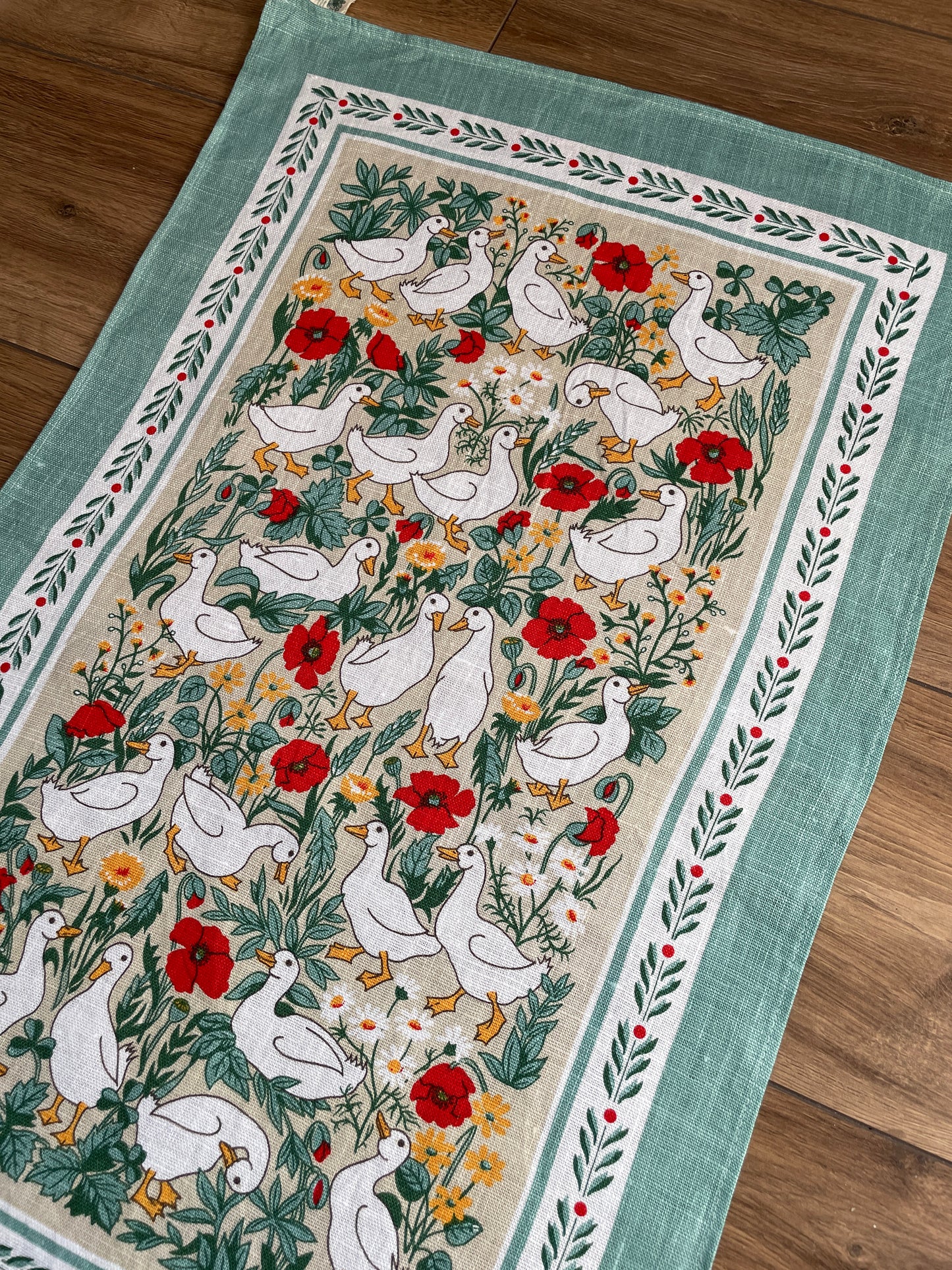 Tea Towel Kit - Geese Party
