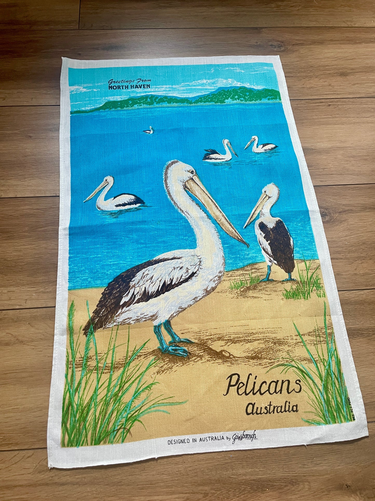 Tea Towel Kit - Pelican Island
