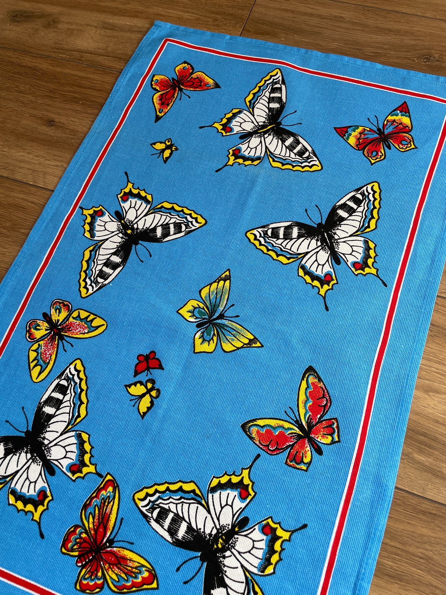 Tea Towel Kit - Canal Butterflies