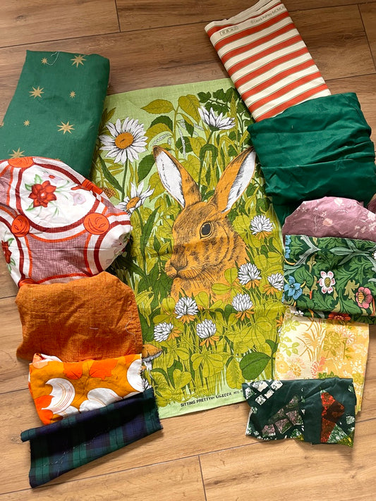 Tea Towel Custom Garment - A Quiet Meadow
