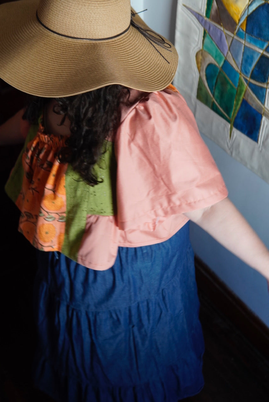 Bluebell Blouse Pattern PDF