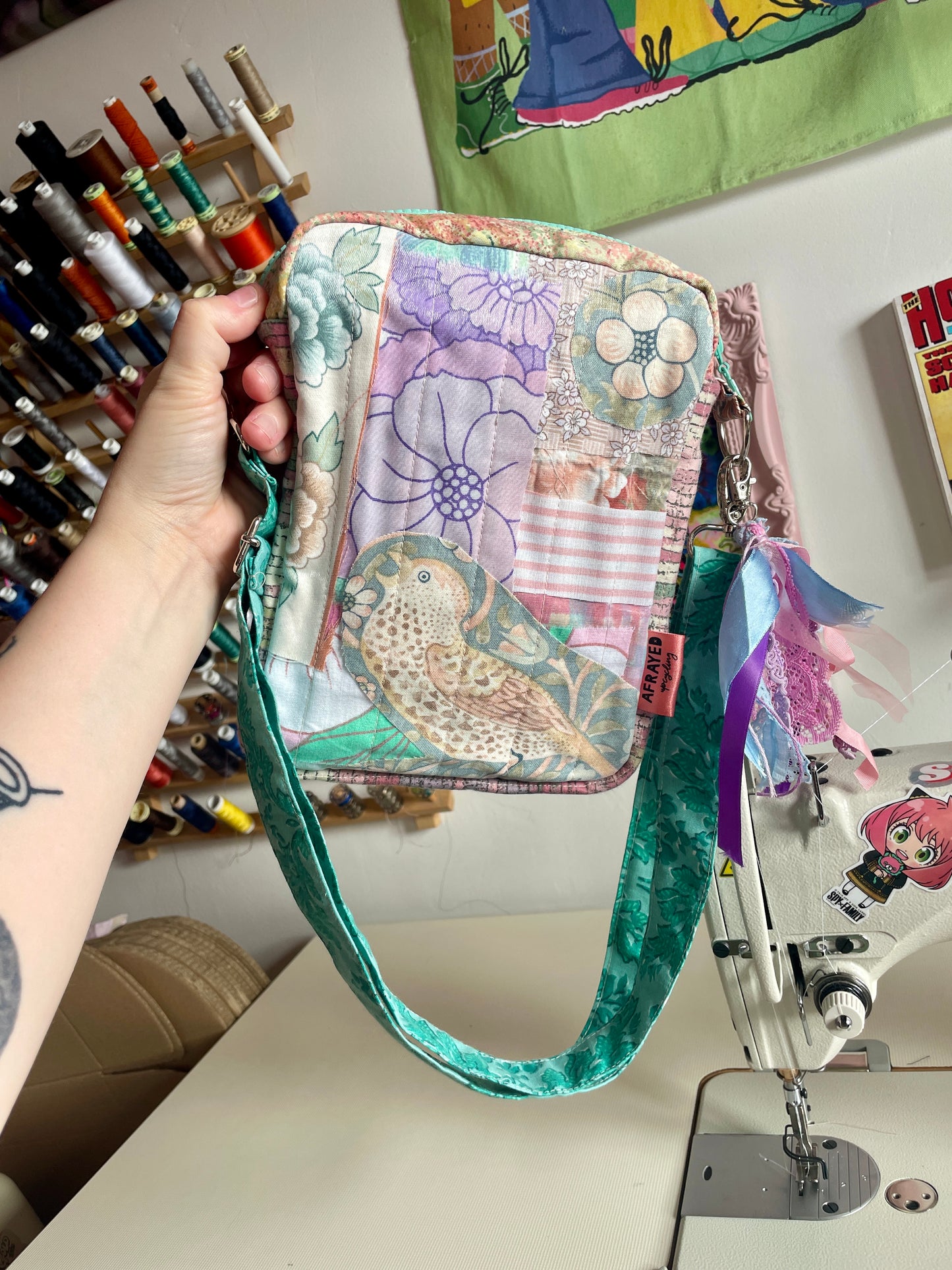 Collage Crossbody Bag Medium