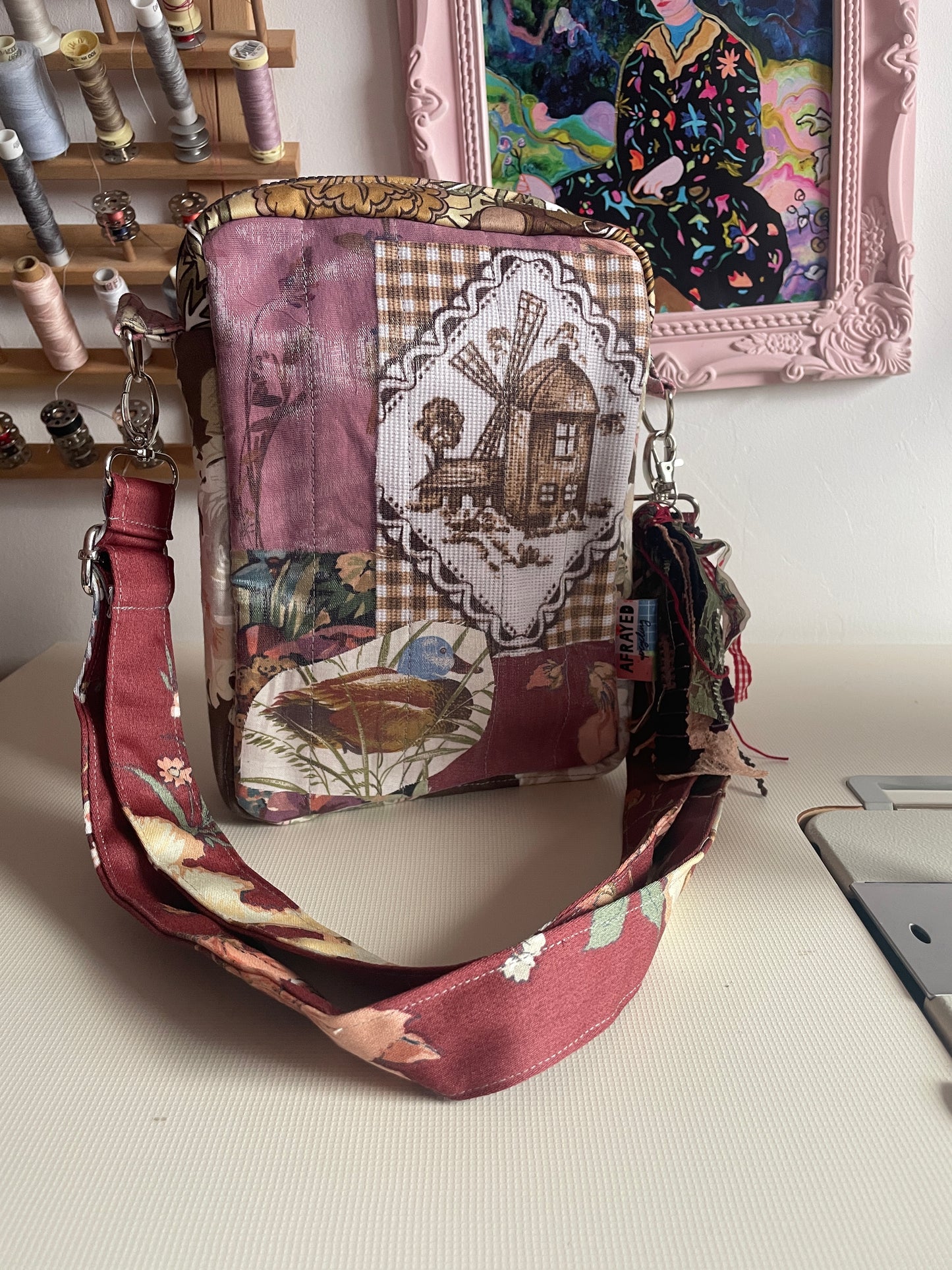 Collage Crossbody Bag Medium