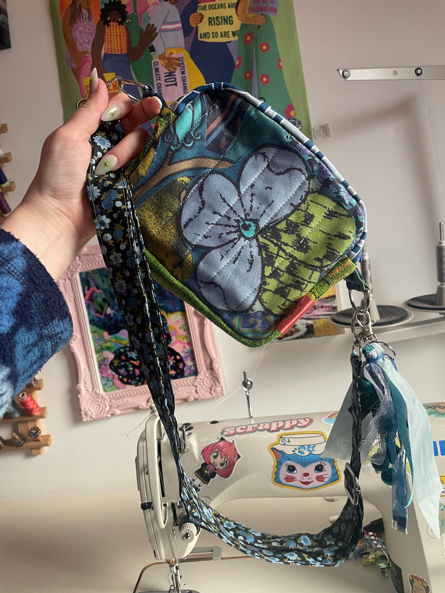 Collage Crossbody Bag