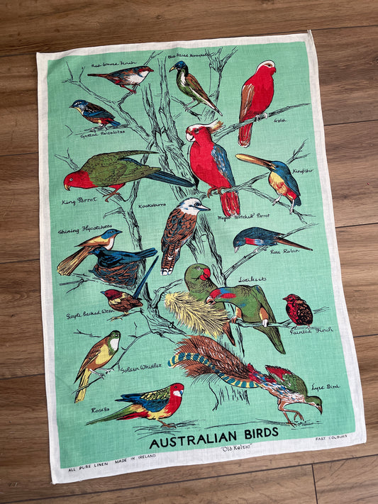 Tea Towel Kit - Sea Glass Birds