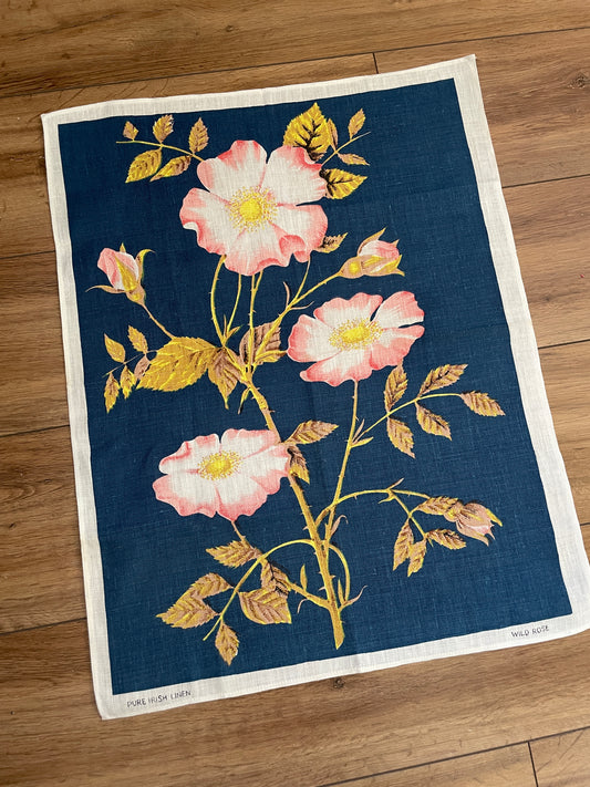 Tea Towel Kit - Vintage Wild Rose