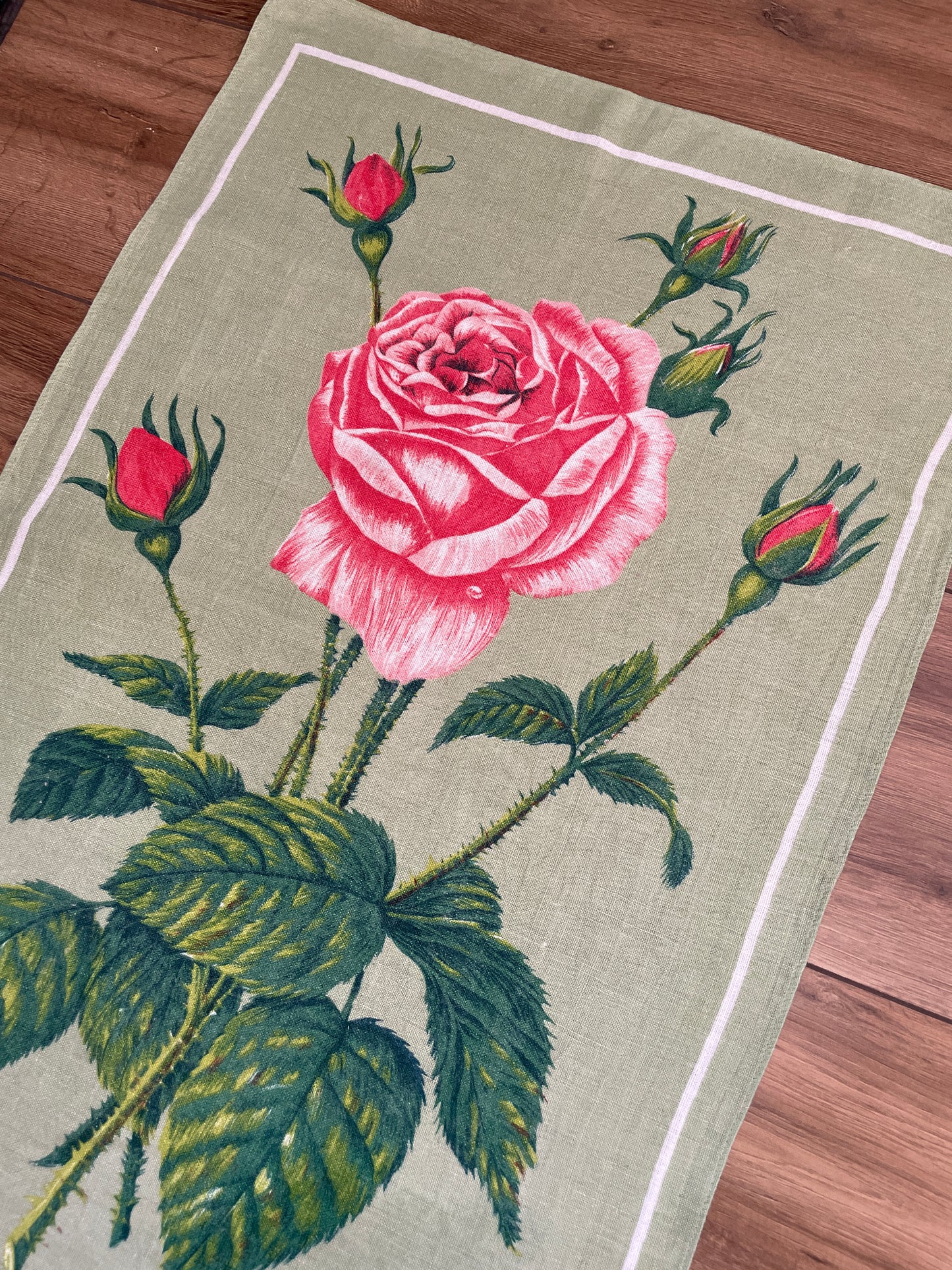 Tea Towel Kit - Rose Thorn