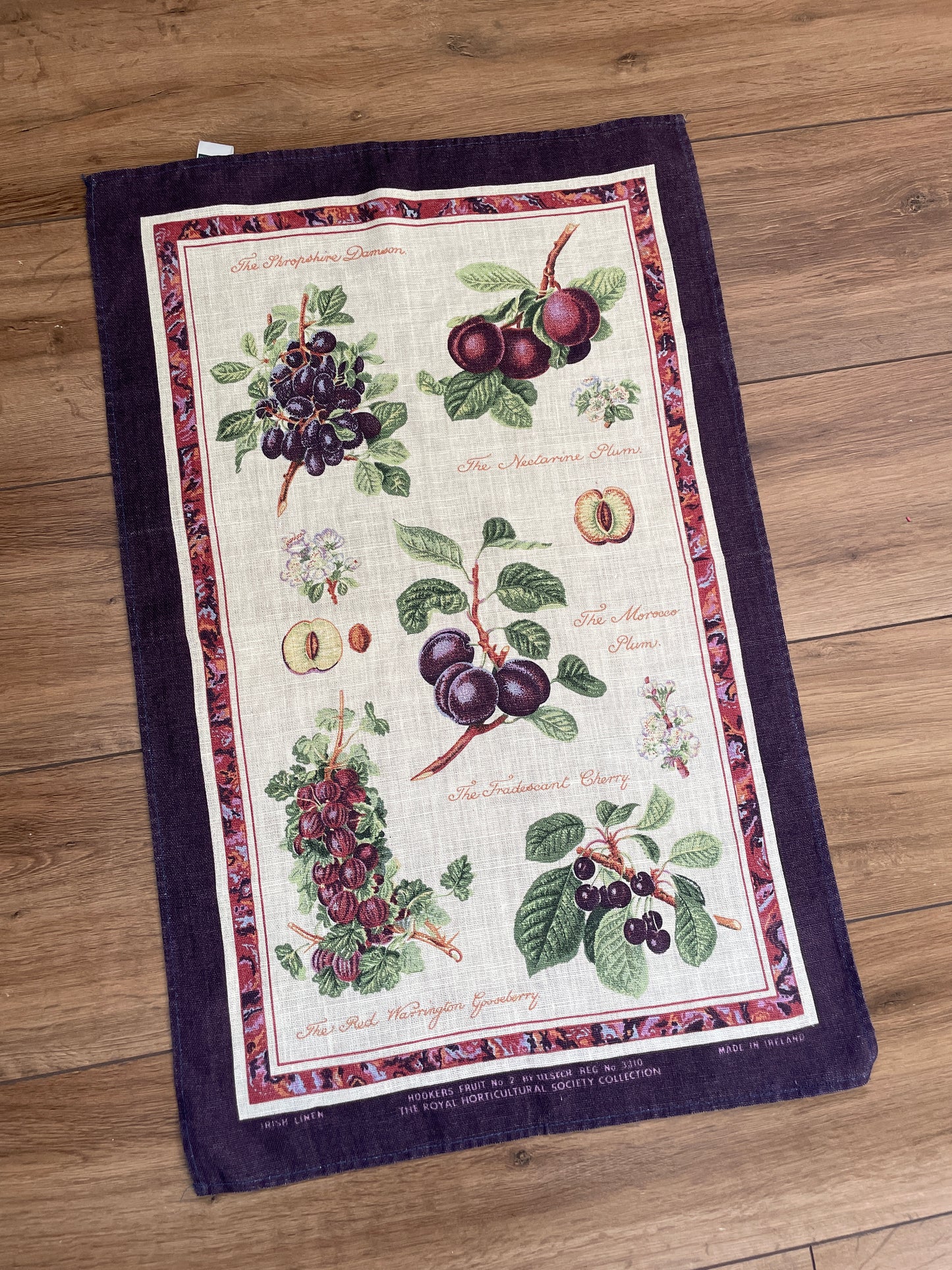 Tea Towel Kit - Plumpy Plum