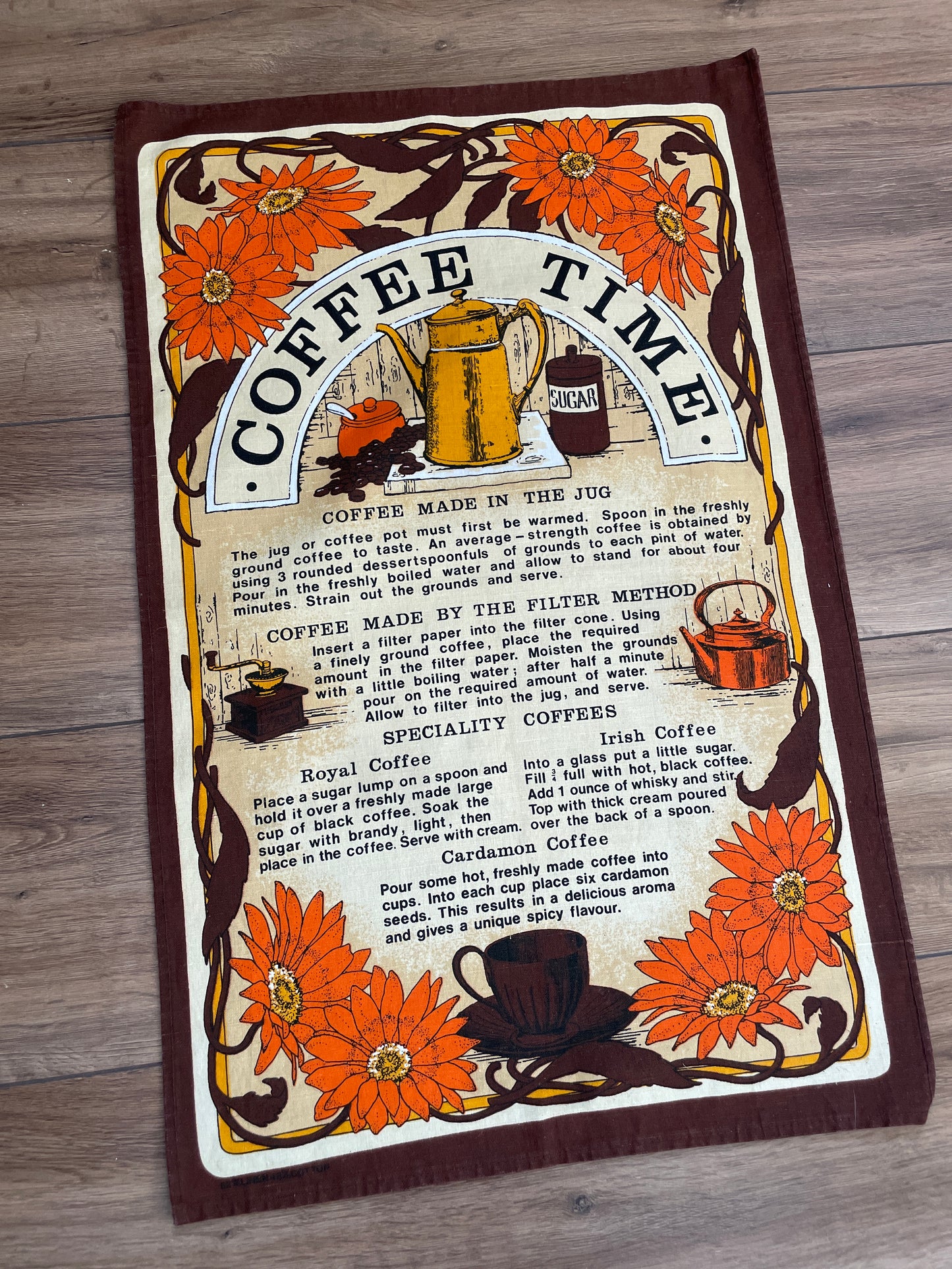 Tea Towel Kit - Coffee Time