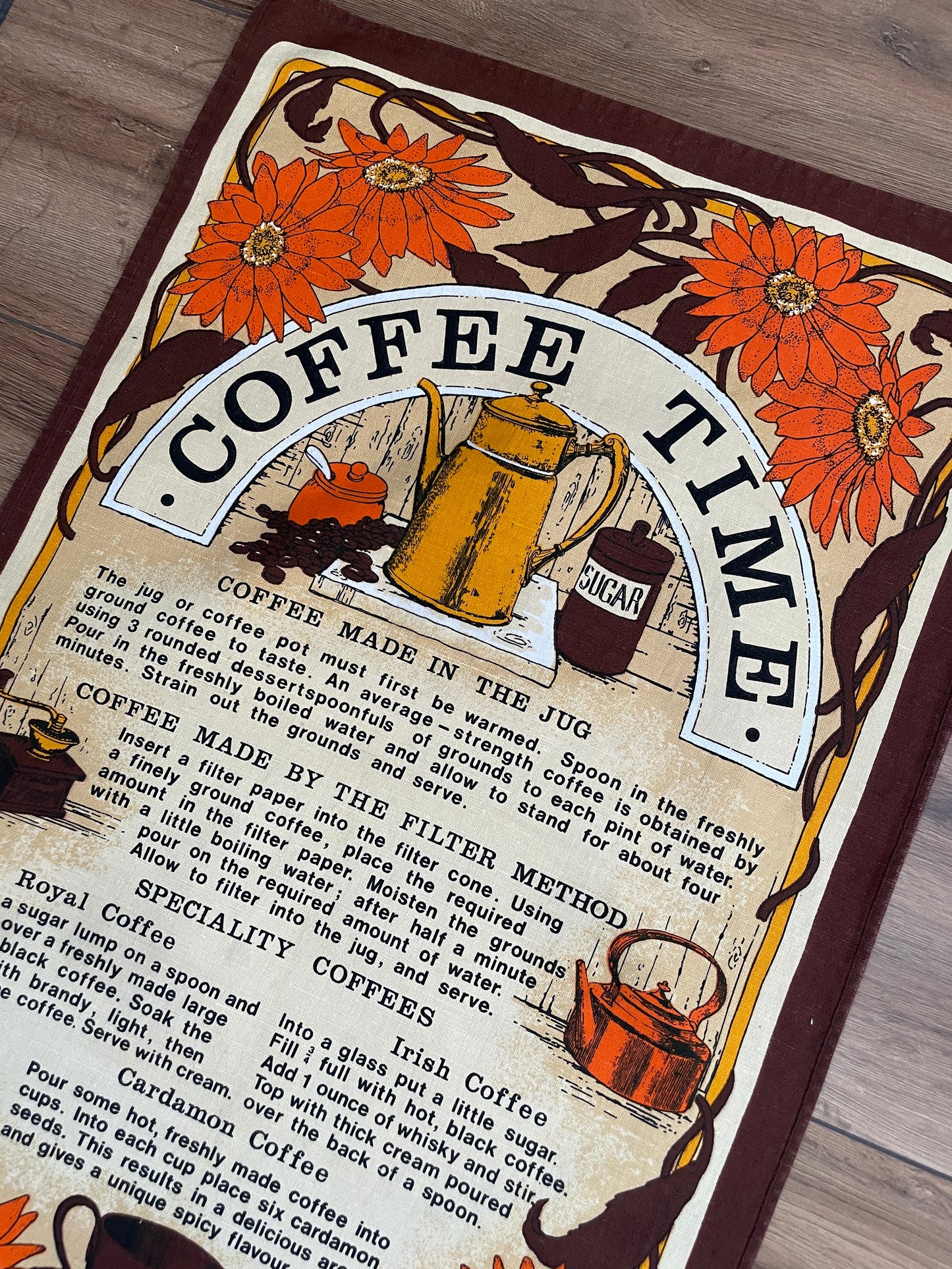 Tea Towel Kit - Coffee Time