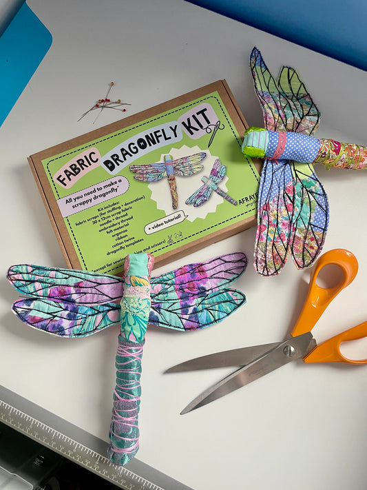 Fabric Dragonfly Sewing Kit