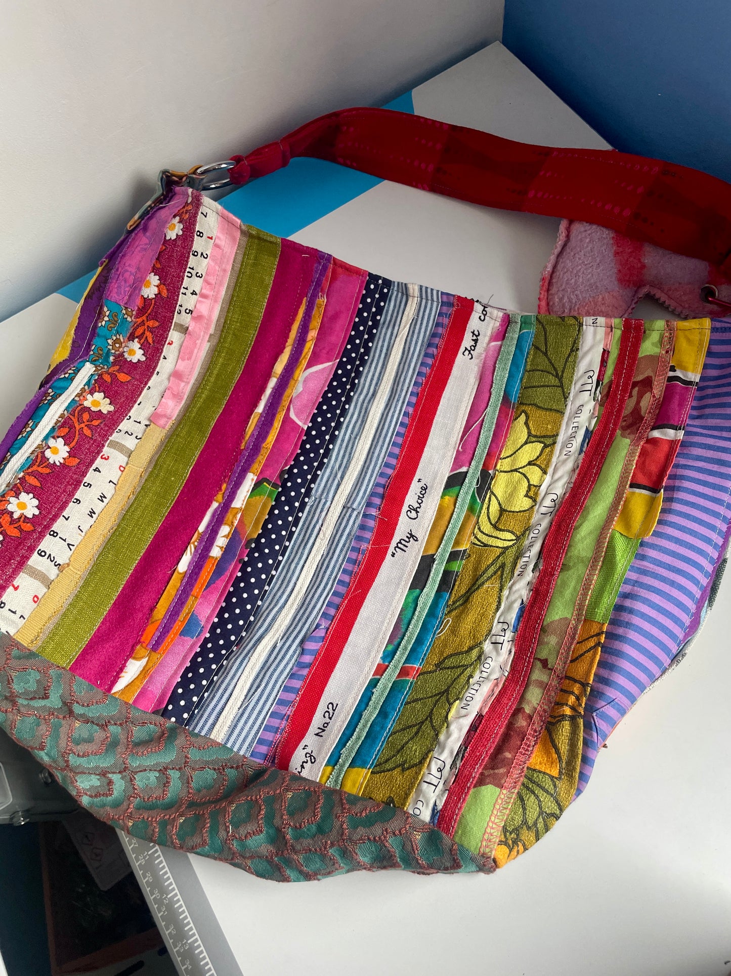 Scrappy Patch Bag - Retro Butterfly
