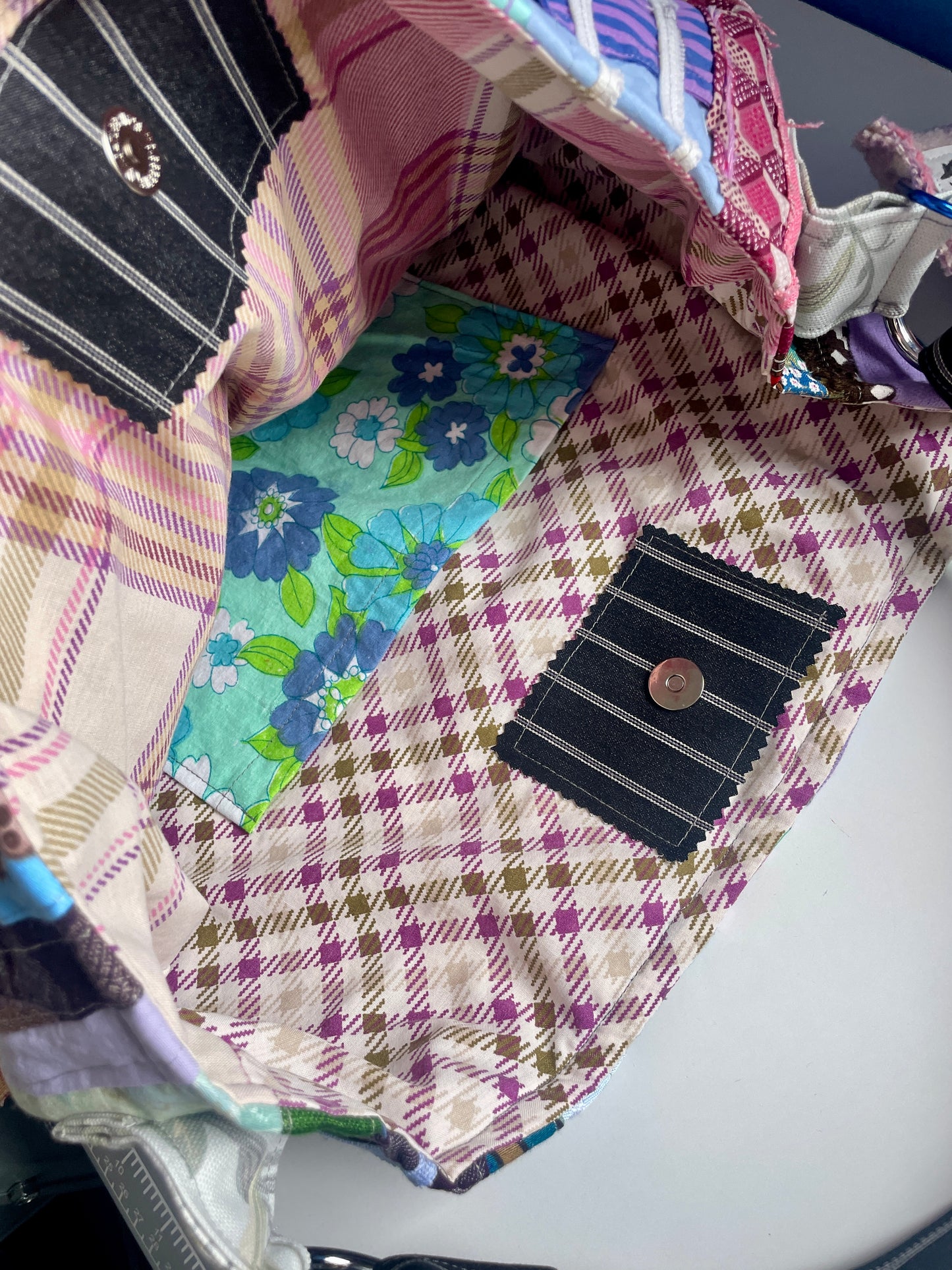 Scrappy Patch Bag - Starry Night