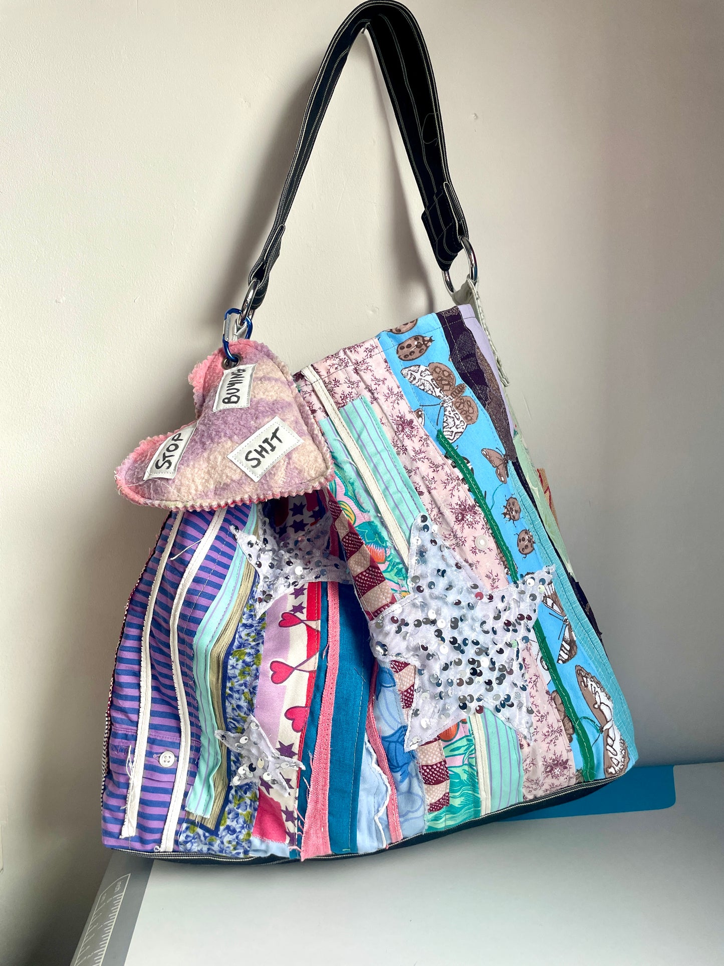 Scrappy Patch Bag - Starry Night