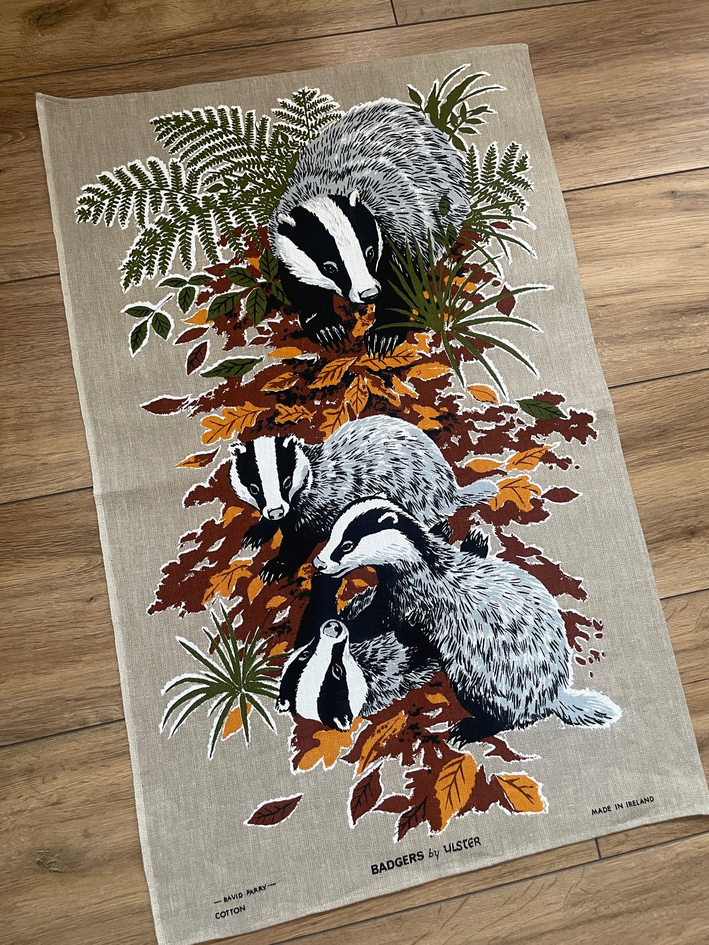 Tea Towel Kit - Badger Buddies