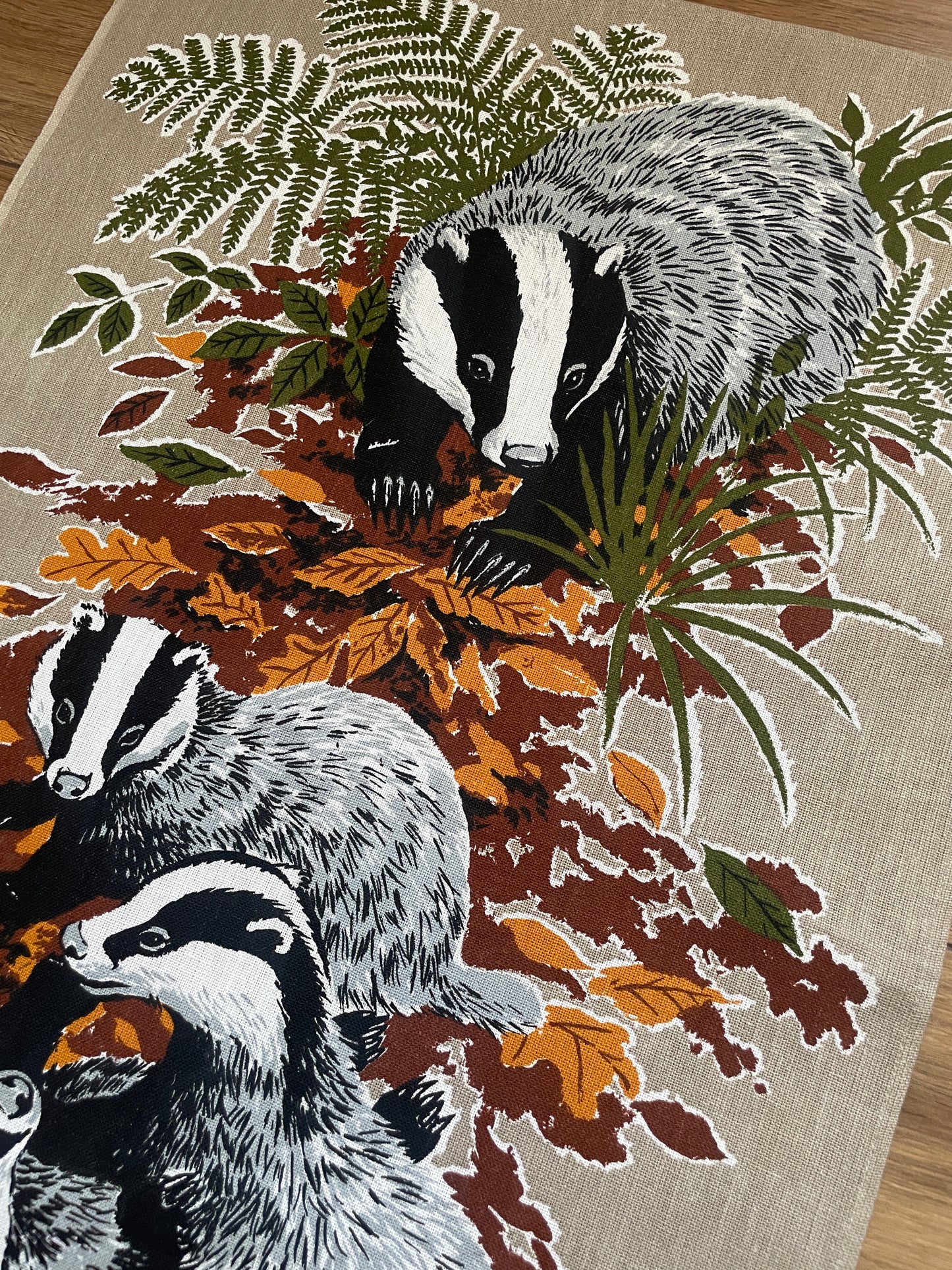 Tea Towel Kit - Badger Buddies