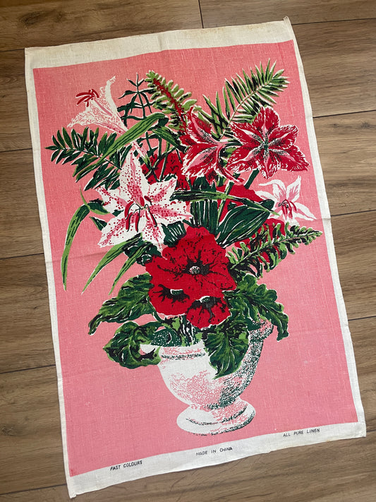 Tea Towel Kit - Tiger Lily Splash