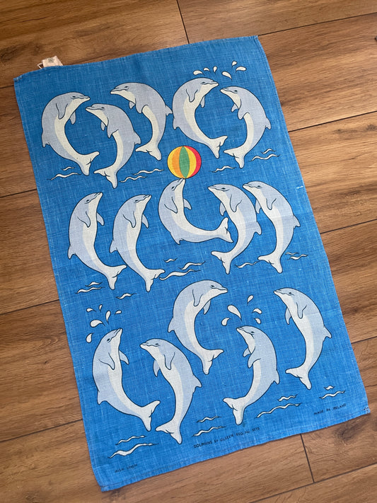 Tea Towel Kit - Skipping Dolphins