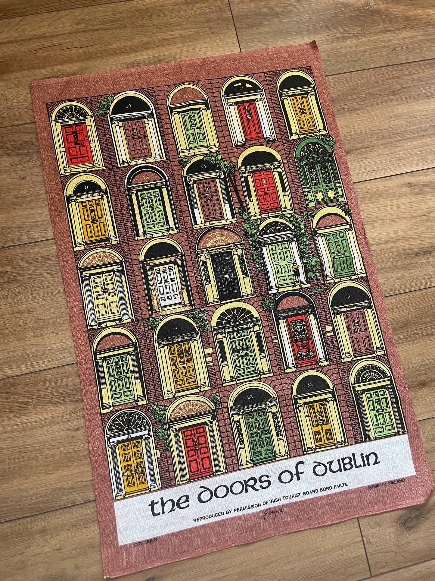 Tea Towel Kit - The Doors of Dublin