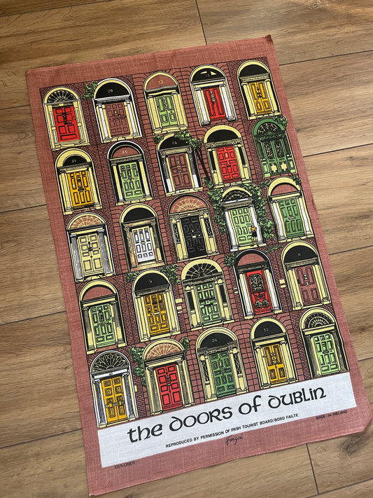 Tea Towel Kit - The Doors of Dublin