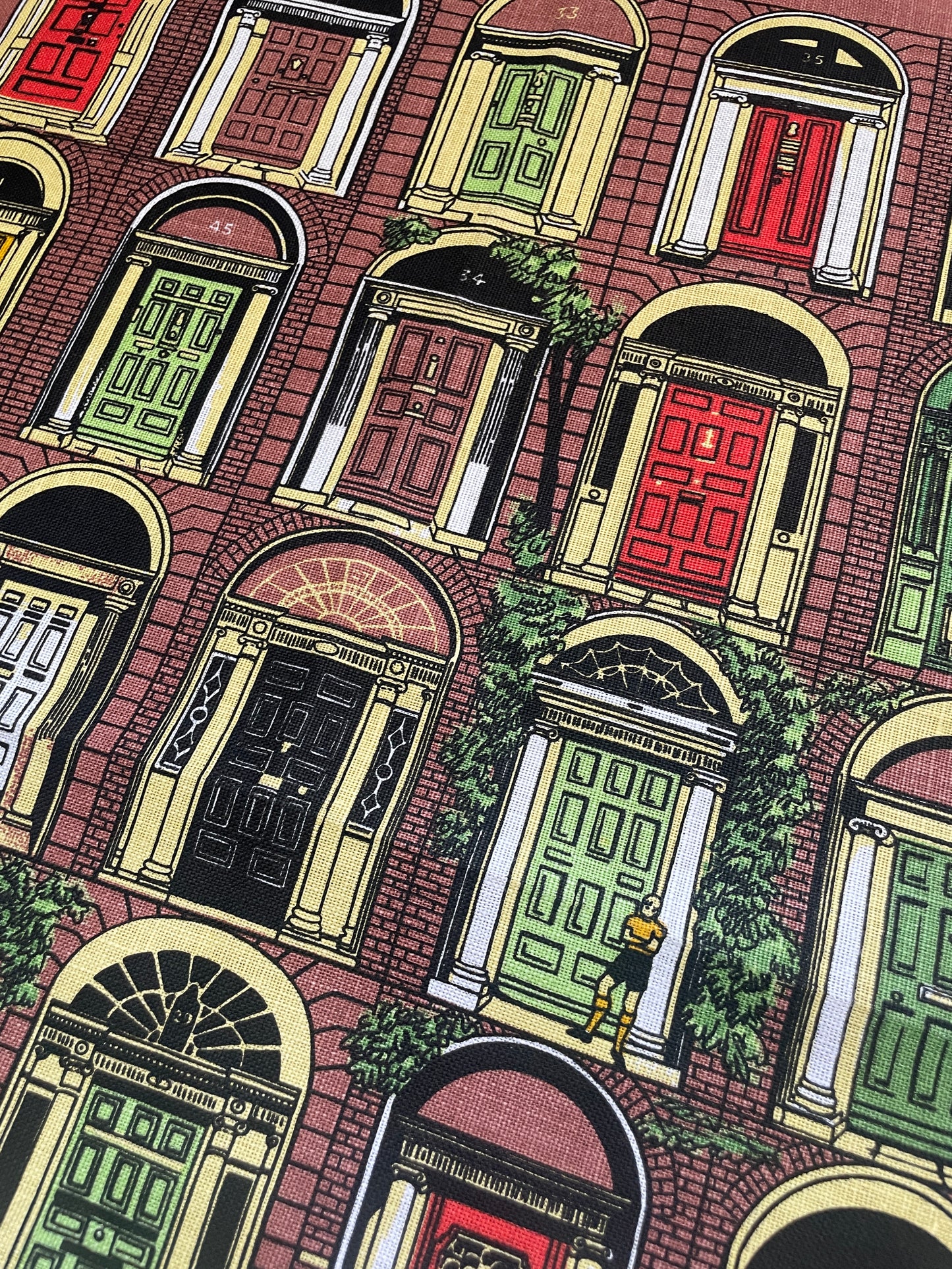 Tea Towel Kit - The Doors of Dublin