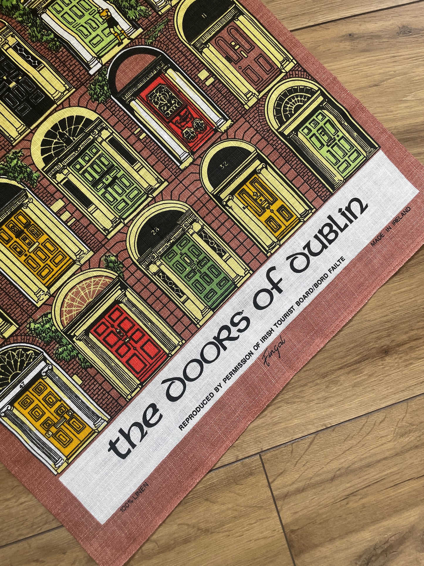 Tea Towel Kit - The Doors of Dublin