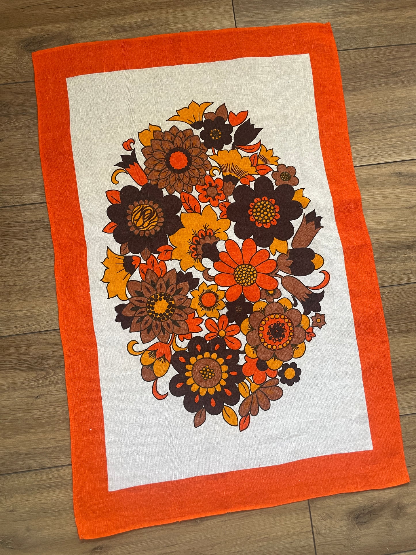 Tea Towel Kit - Retro Autumn