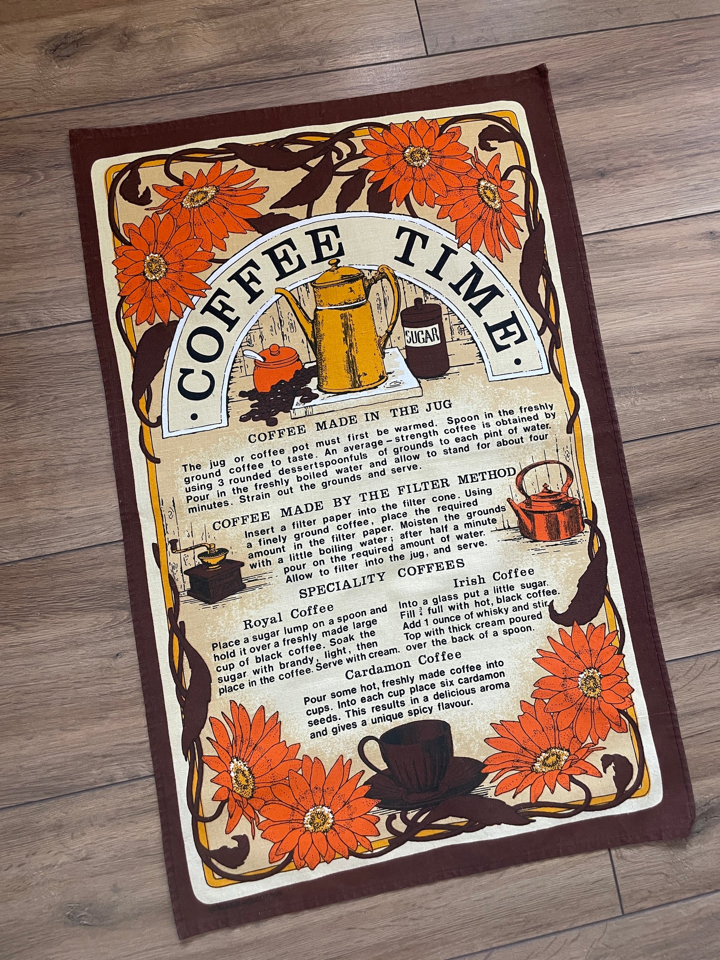 Tea Towel Kit - Coffee Time