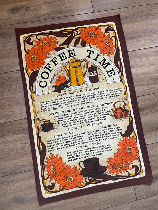 Tea Towel Kit - Coffee Time