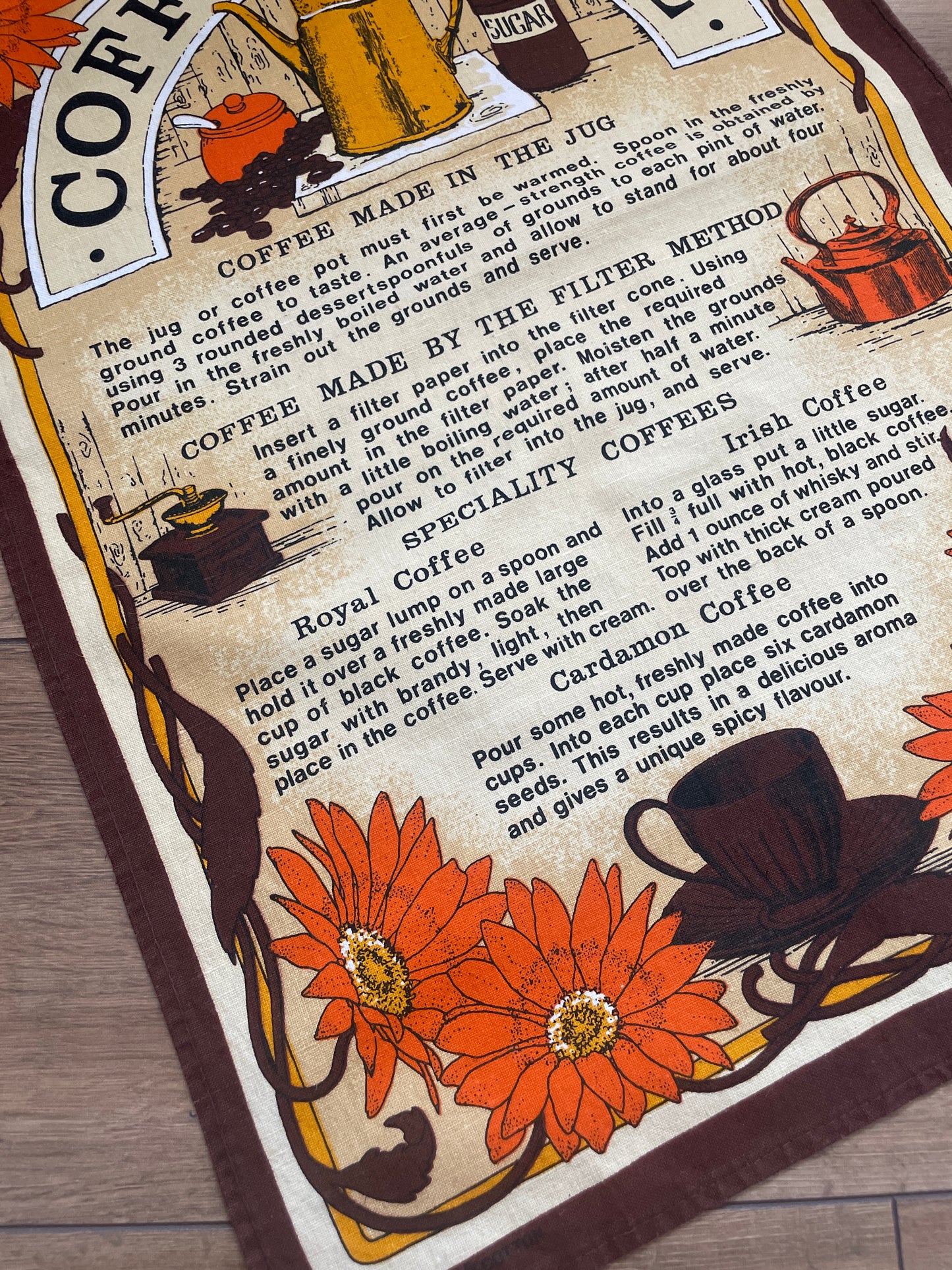Tea Towel Kit - Coffee Time