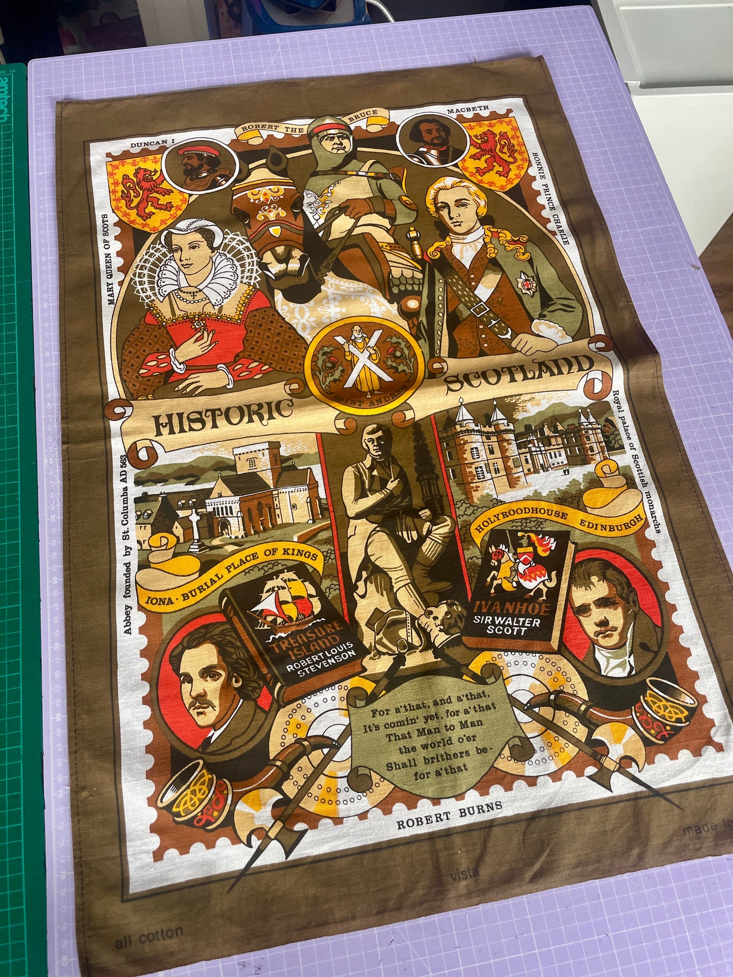 Tea Towel Kit - Historical Scotland