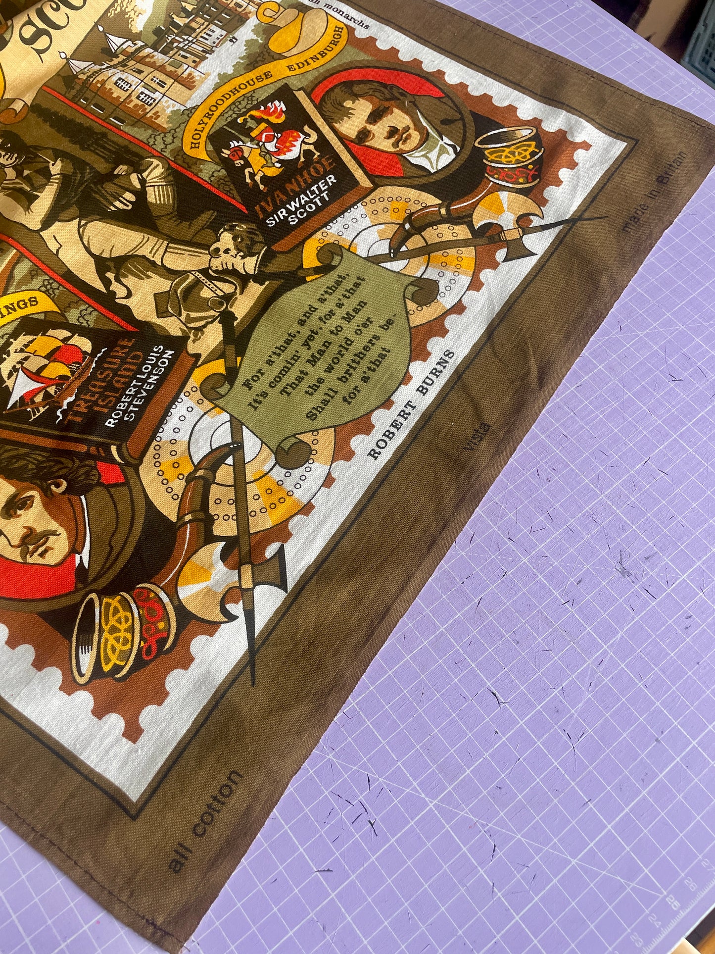 Tea Towel Kit - Historical Scotland