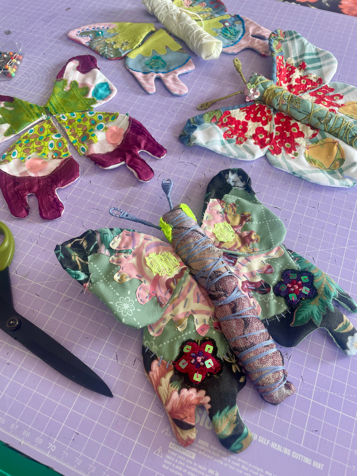 Scrappy Butterfly Online Tutorial + Pattern ONLY