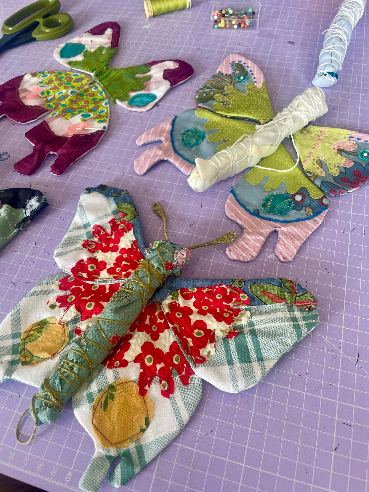 Scrappy Butterfly Online Tutorial + Pattern ONLY