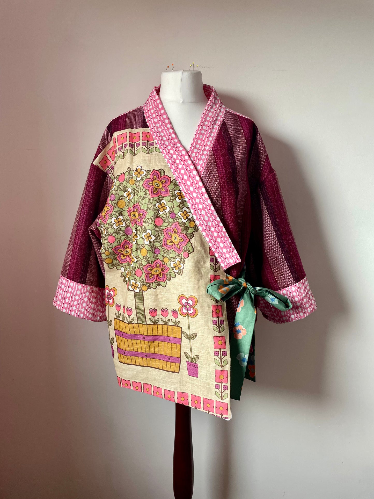 Supply Your Own Tea Towel Wrap Jacket