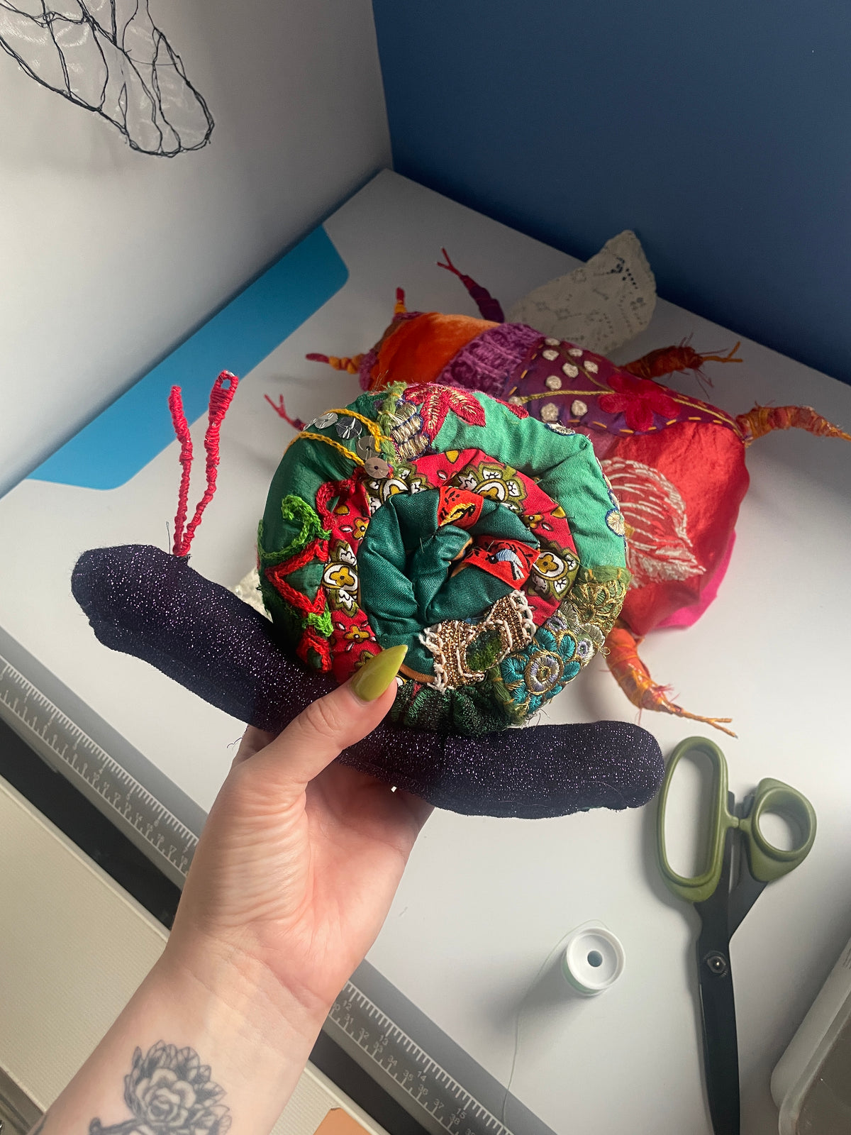 Scrappy Snail Online Tutorial + Template ONLY