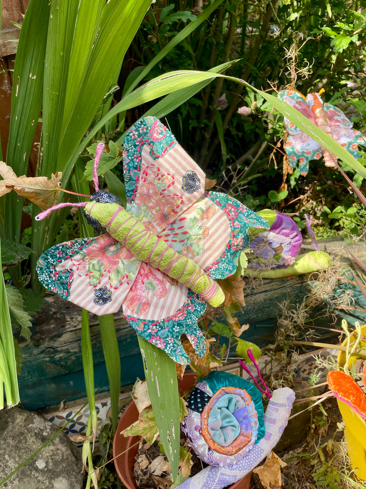 Scrappy Butterfly Online Tutorial + Pattern ONLY