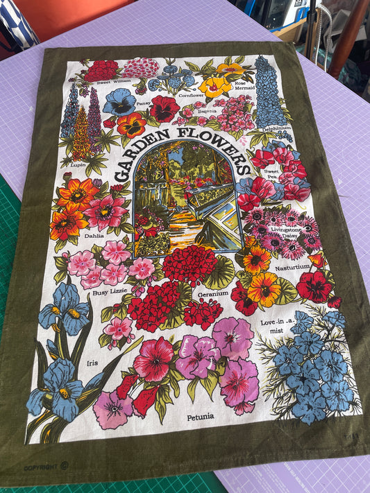 Tea Towel Kit - Garden Flowers