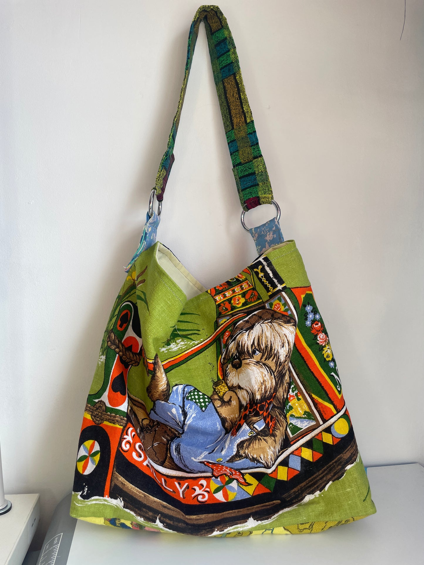 Scrappy Patch Bag Online Pattern + Fabric Patch Tutorial
