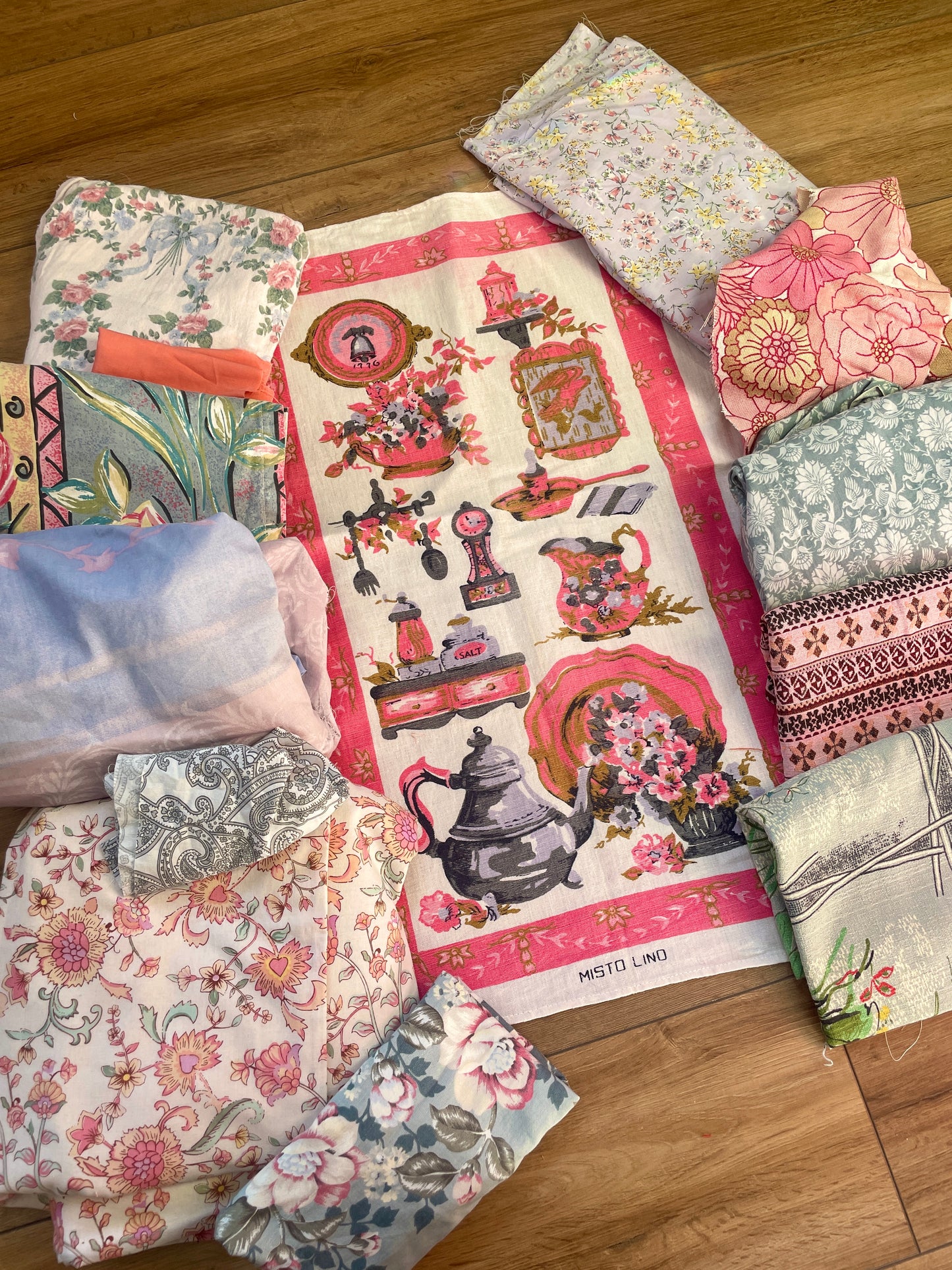 Tea Towel Custom Garment - Rose Antiques