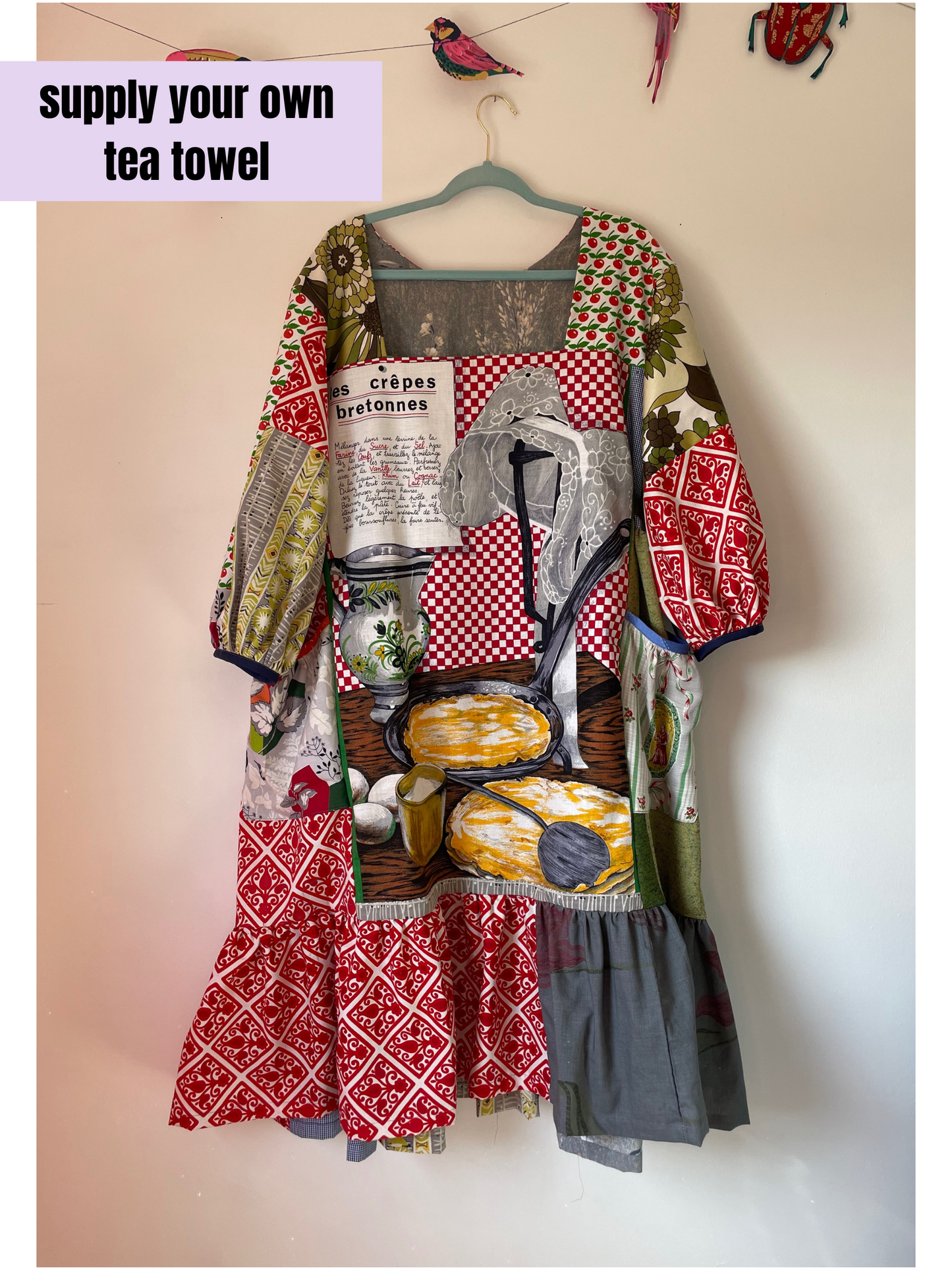 Supply Your Own Tea Towel DOLLY Midi Dress