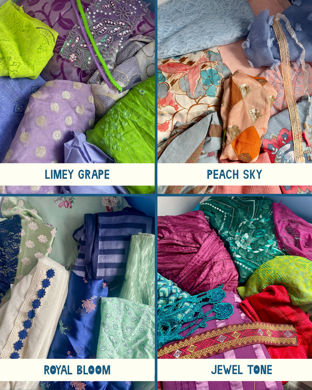 Fabric Beetle Bug Sewing Kit - different colours available!